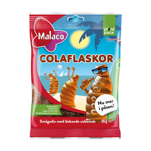 Malaco Cola Bottles 80g