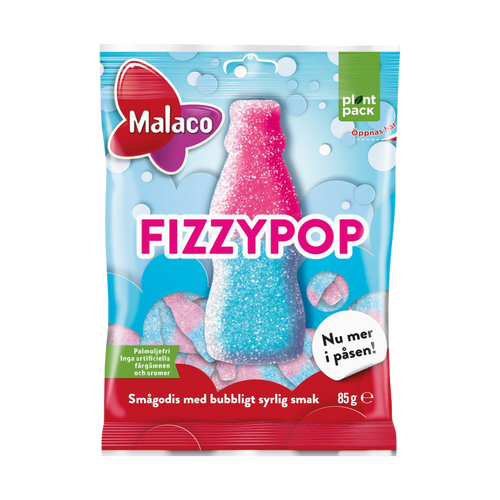 Fizzy Pop - Tangy Soda-Flavored Gummies 85g