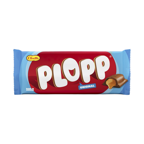 Plopp Original 80g Milk Chocolate with Creamy Toffee