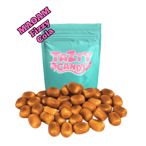 MAOAM Fizzy Shell Chews – Cola Flavor