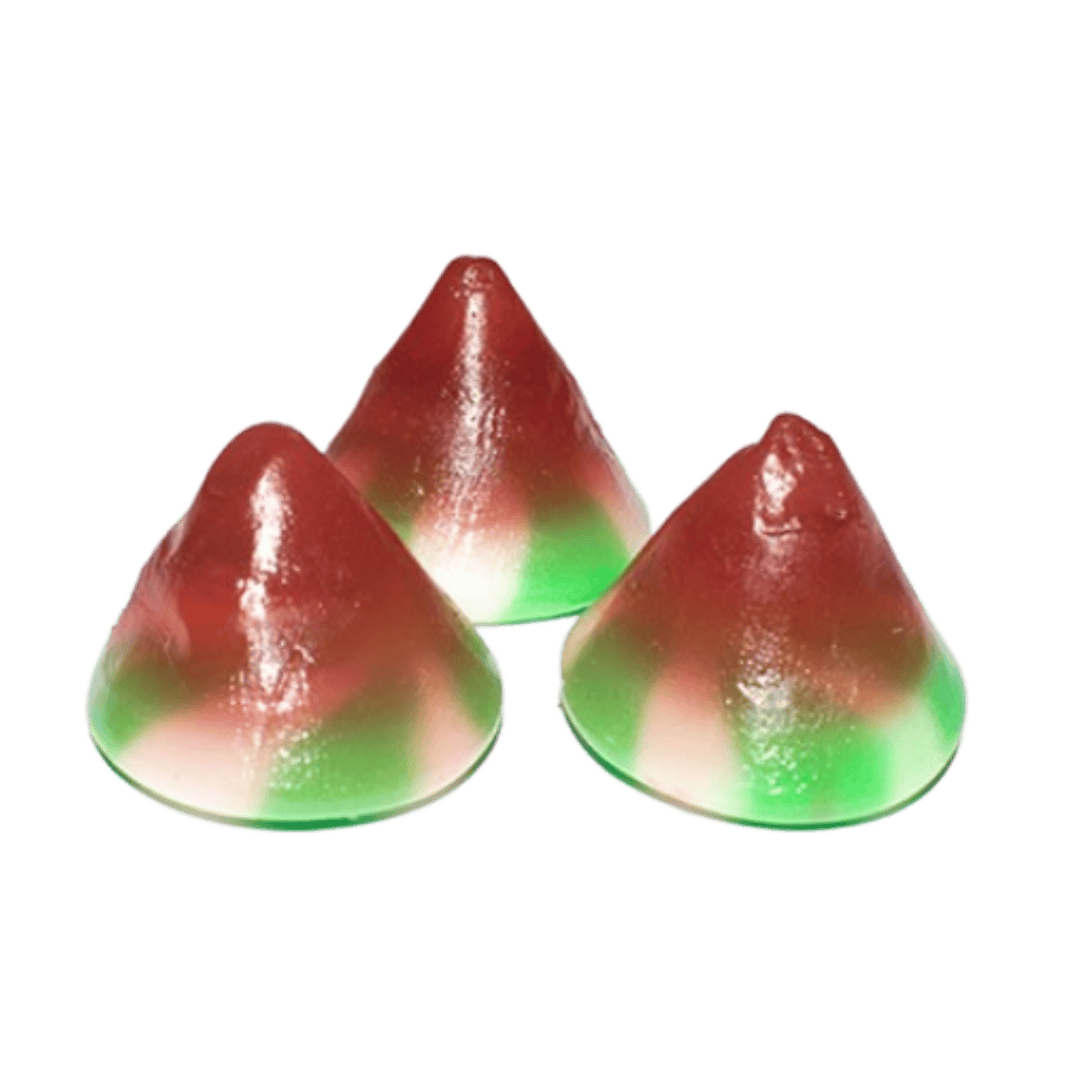 Filled Strawberry Cones