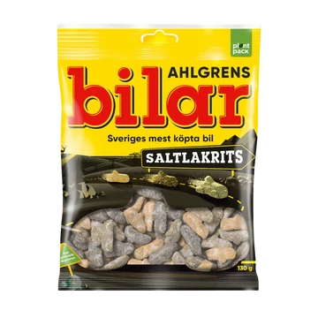 Salty licorice candy