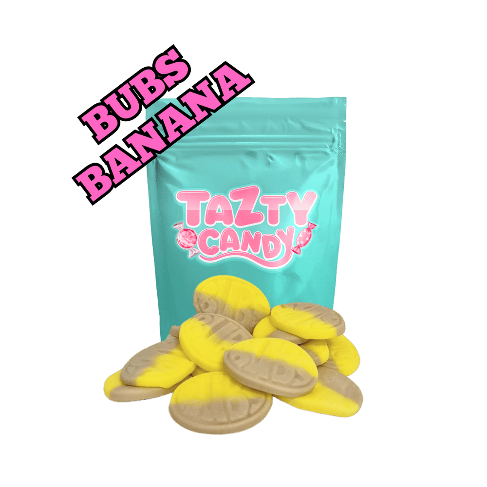 BUBS Banana/Toffee – A Classic Swedish Banana Foam Candy