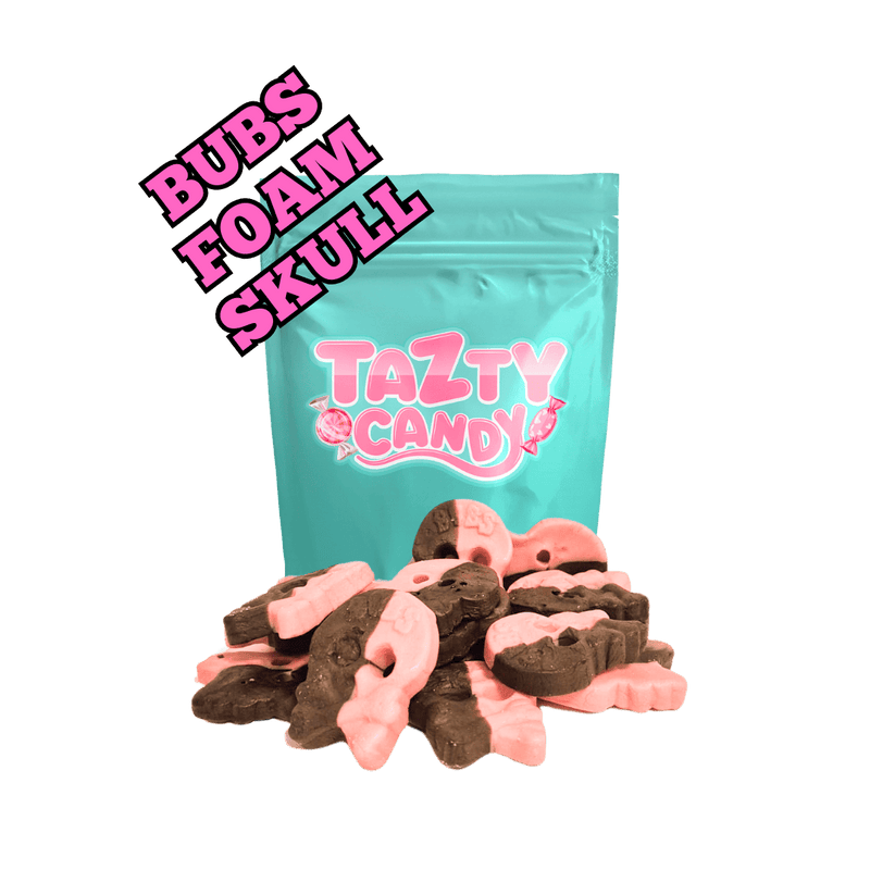 BUBS 라즈베리 감초 맛 폼 해골