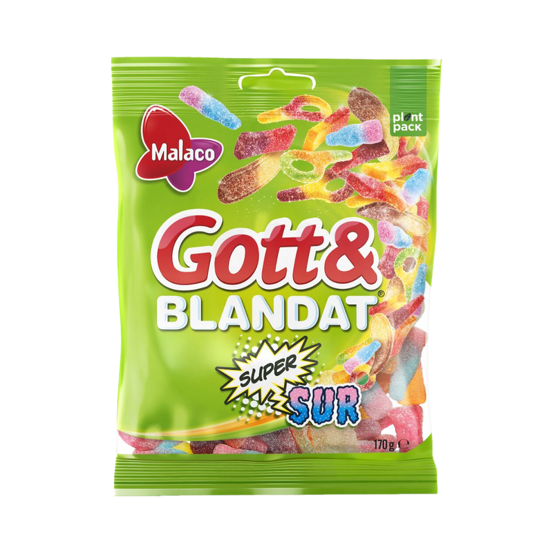 Gott & Blandat Super Sour 130g