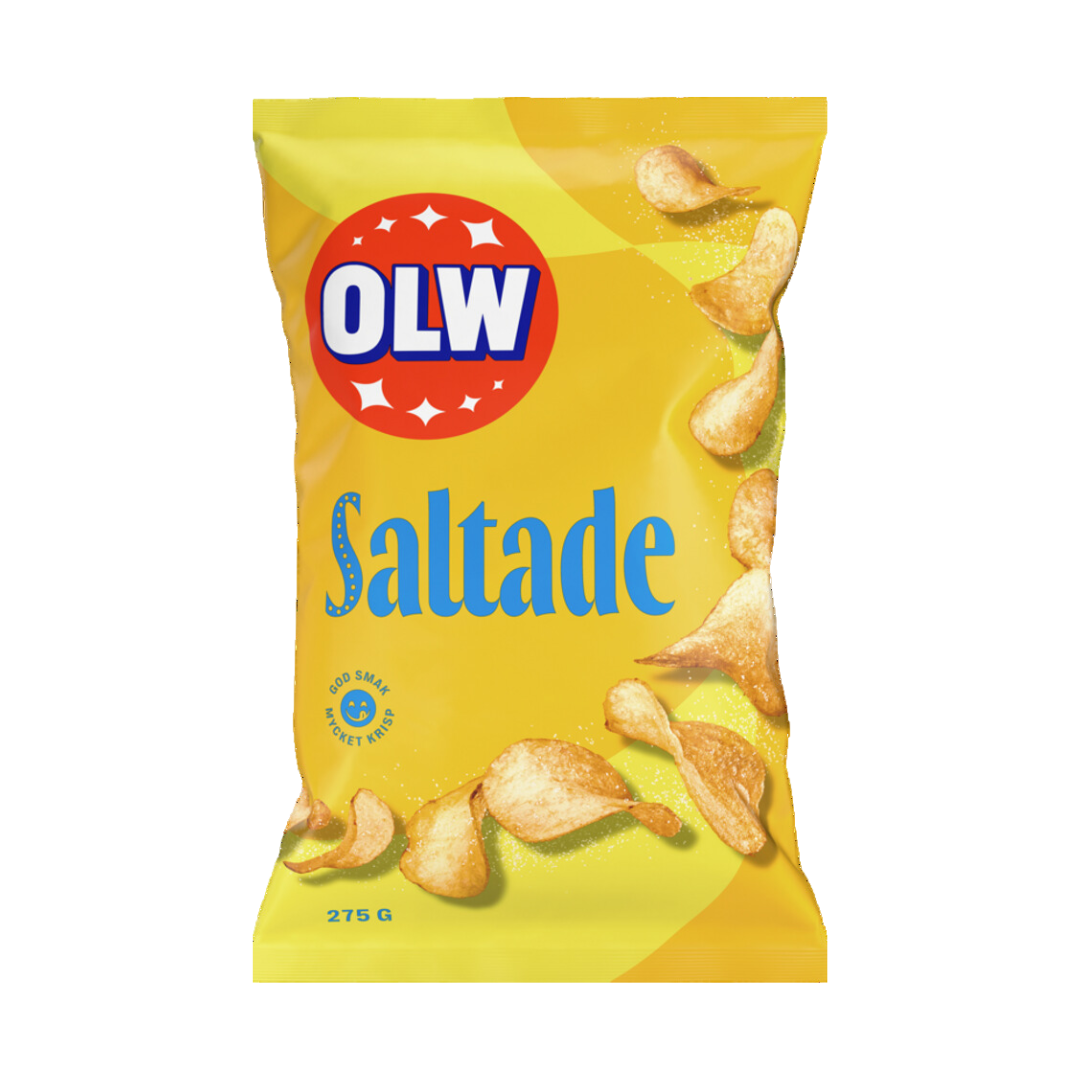OLW Salted Potato Chips 175g