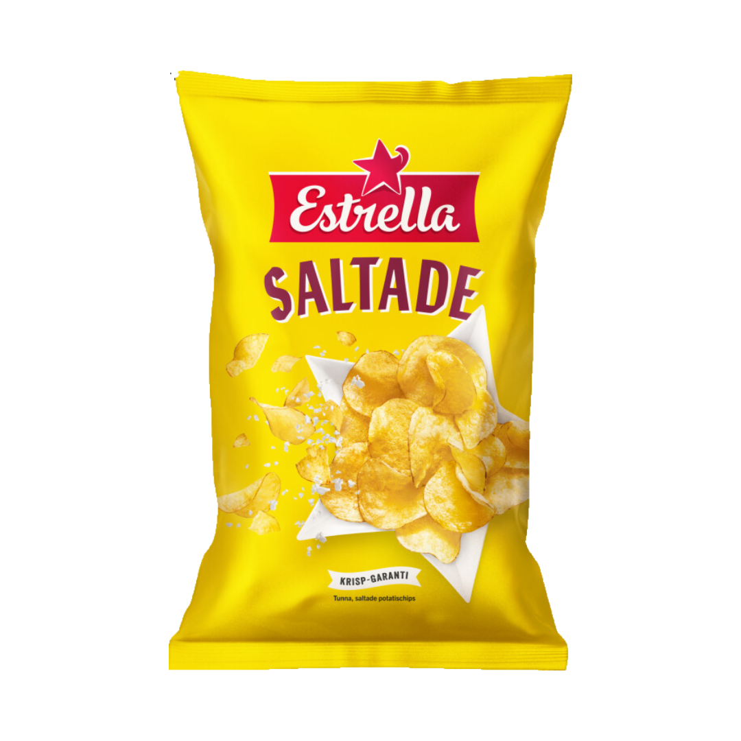 Estrella Salted Potato Chips 275g