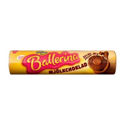 Göteborgs Ballerina Milk Chocolate – Chocolate Cream Cookies