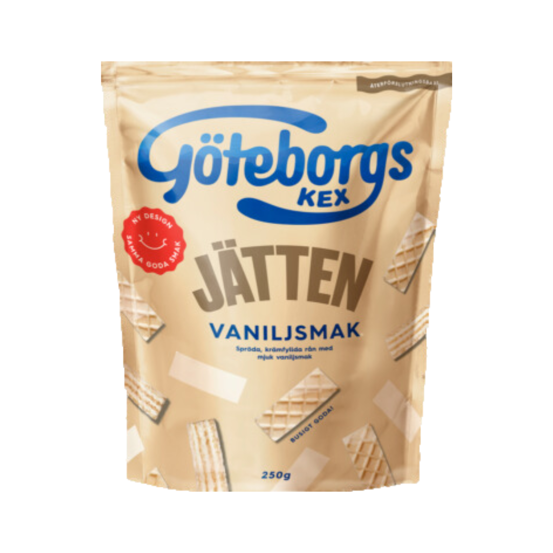 Giant Vanilla  Vegan Vanilla Wafer