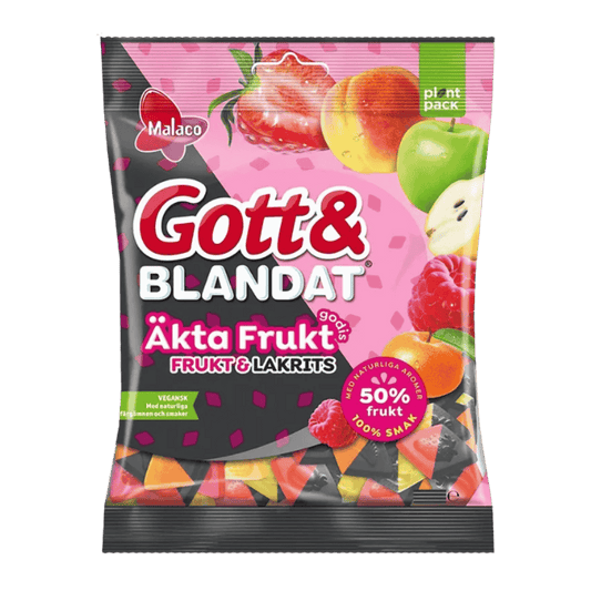 Good and mixed Raspberry/Licorice - Made with Real fruits