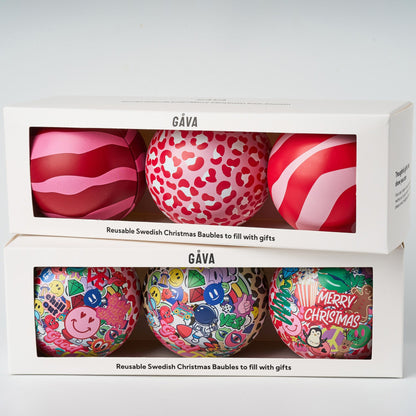 Lucia + Julia + Kalle Christmas Baubles