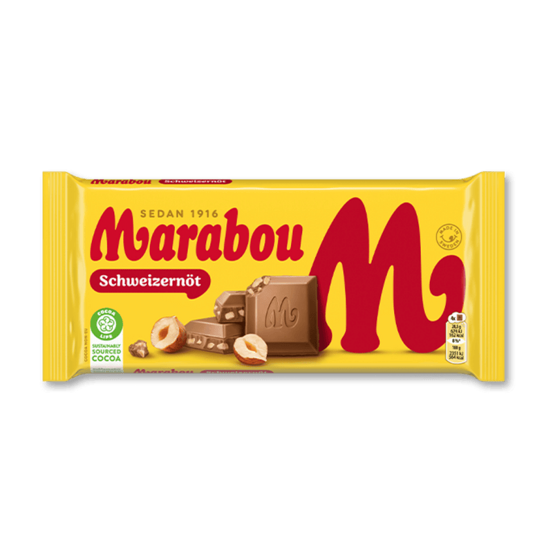Marabou Milk Chocolate with Hazelnuts