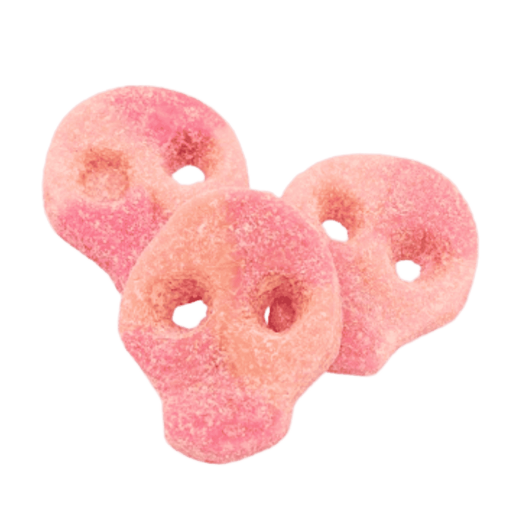 Pinky Skull Sour – Sour Raspberry Skulls