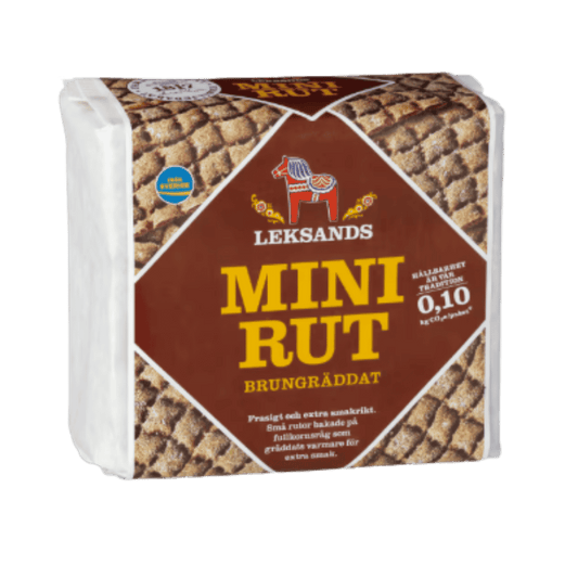Leksands Mini Rut Brown Baked Crispbread
