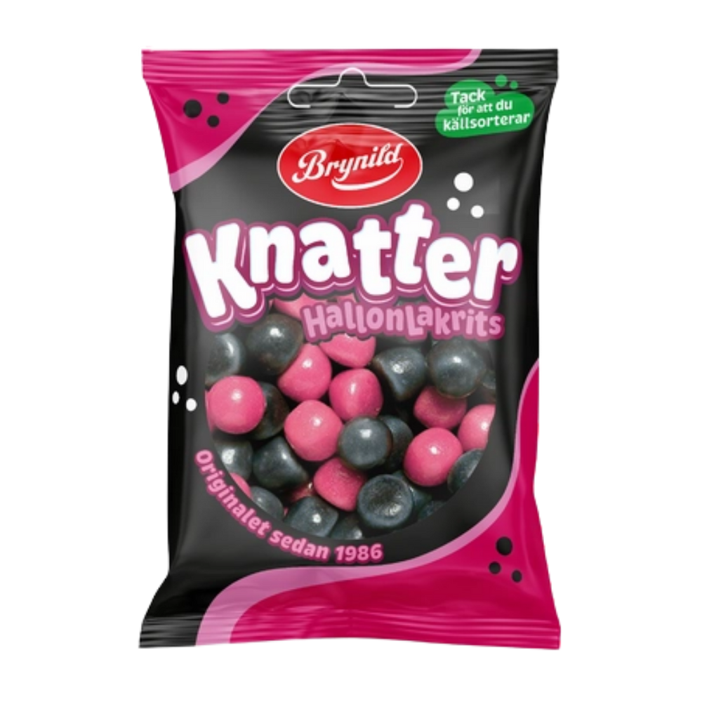 Brynild Knatter Raspberry & Licorice  80g