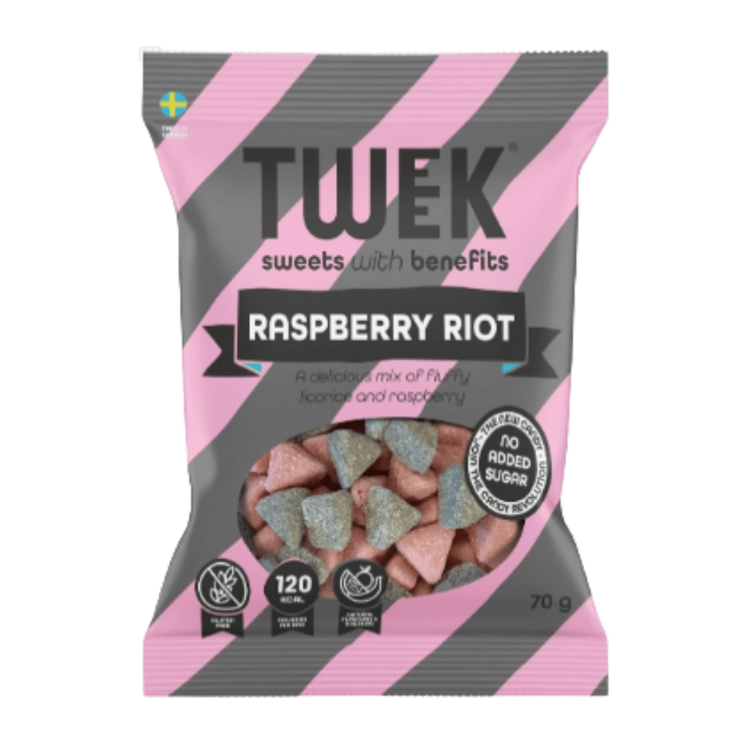 Tweek Raspberry Riot Low Sugar Gummy Candy 70g