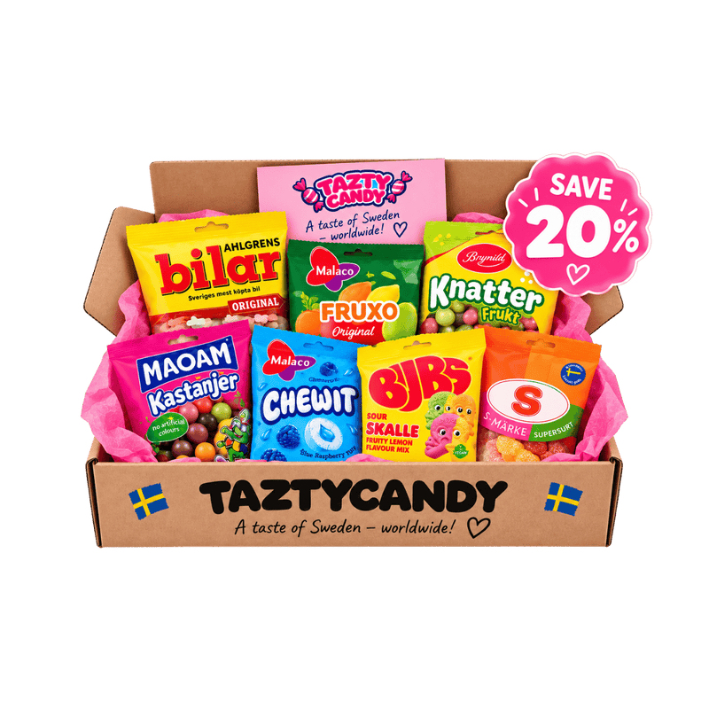 Swedish Candy Discovery Box – 7 Swedish Candy Favorites
