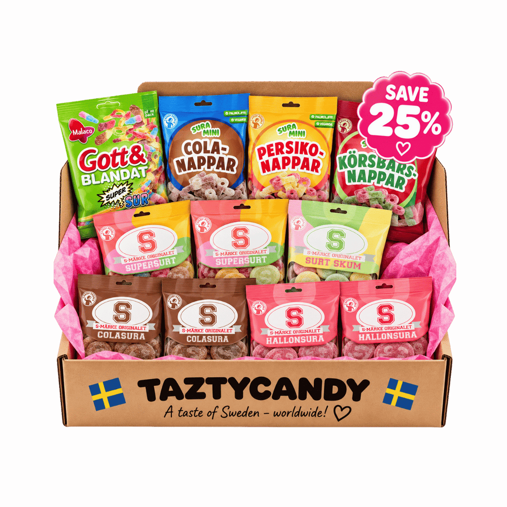 Swedish Sour Candy Box