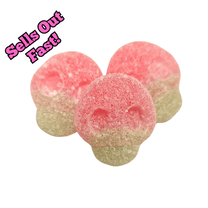 Sour Watermelon Skulls