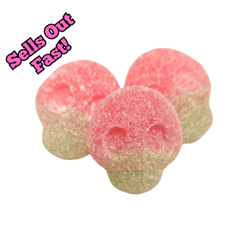 Sour Watermelon Skulls