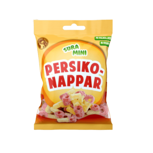 Sour Peach Mini Pacifiers