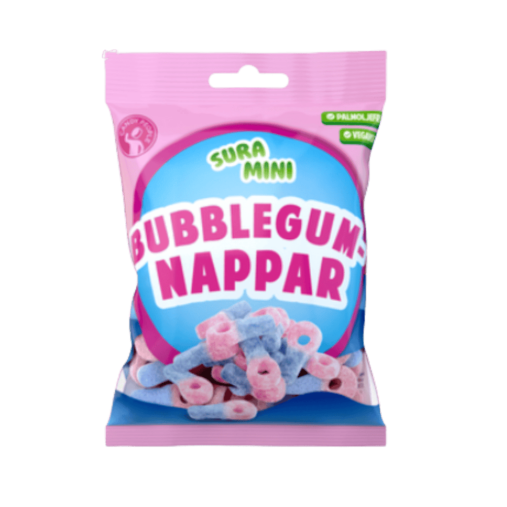 A picture of Swedish Candy Sour mini pacifiers