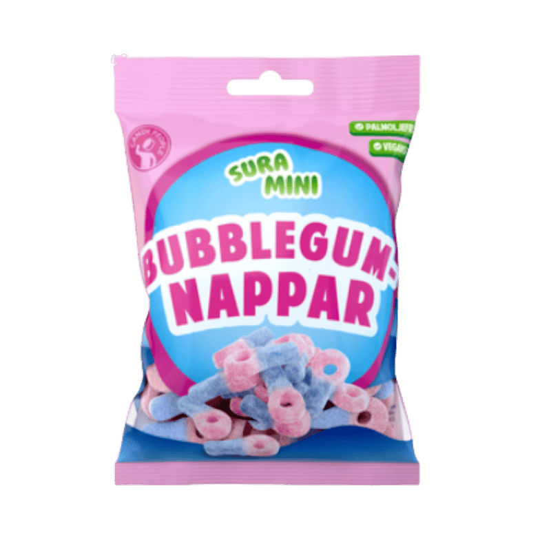 A picture of Swedish Candy Sour mini pacifiers