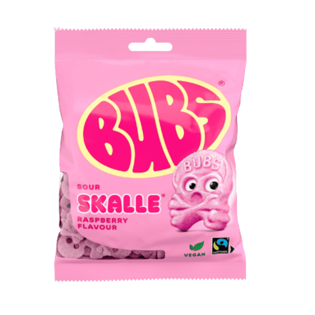 BUBS Raspberry Skulls 90g