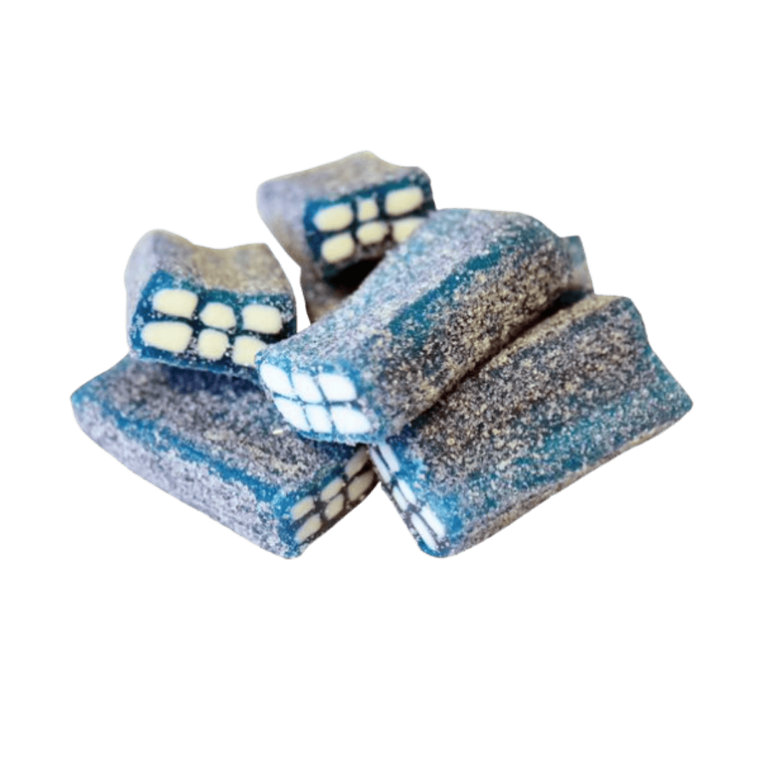 Sugared Blueberry Bricks