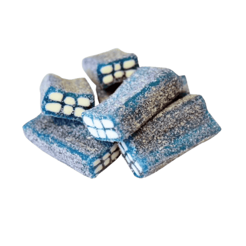 Sugared Blueberry Bricks