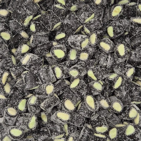 Pear Filled Salmiak Licorice