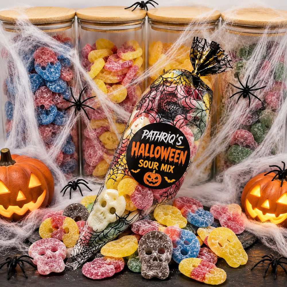 Pathriq's Halloween Sour Skull Mix Spider