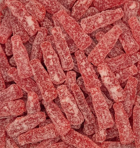 Raspberry Shots – Super Sour Raspberry Gummies