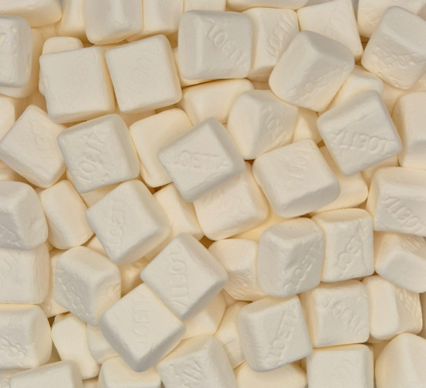 White Foam Cubes
