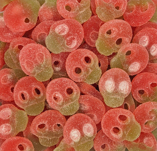 Sour Watermelon Skulls